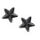 Black Home Decor Statue 2 Pcs Decorate Chopstick Rest Tableware Holder Chopsticks 3