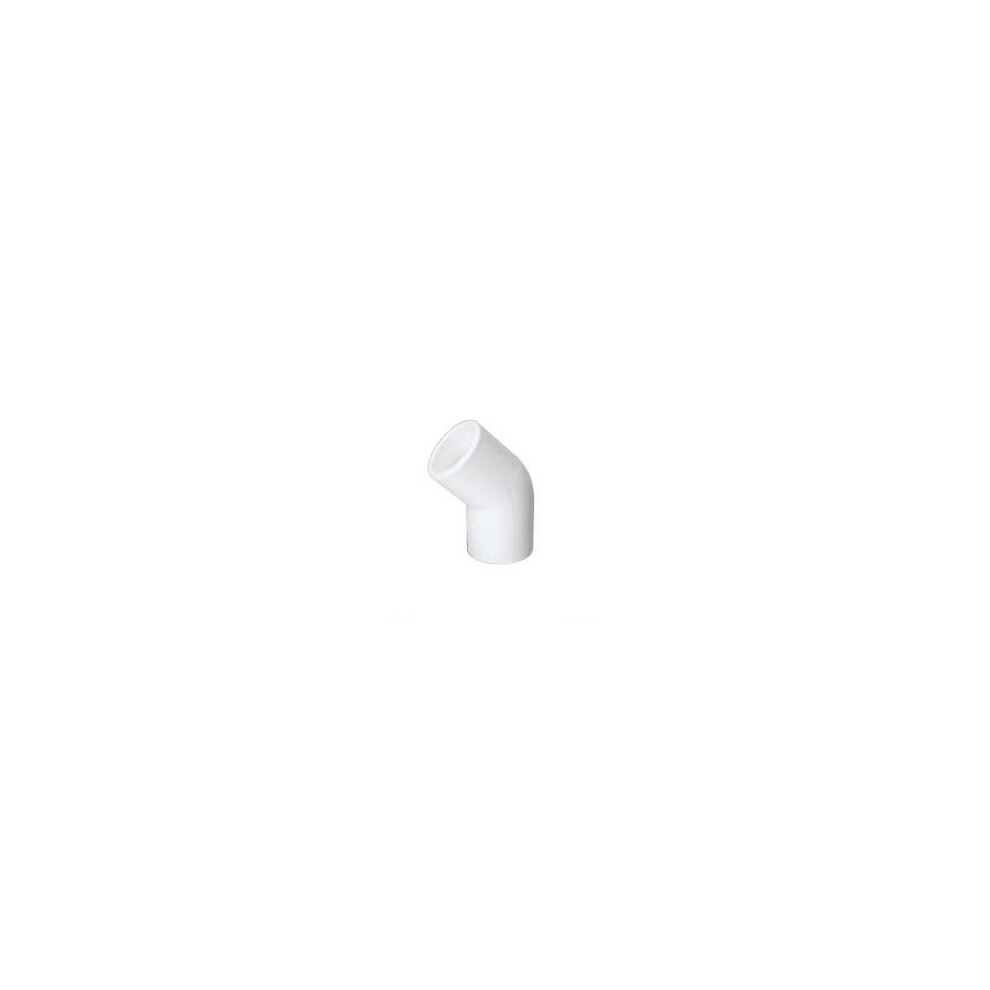11/4 Inch Schedule 40 Pvc 45 Degree Elbow Fitting For Plumbing Quick Connection 9053599975038