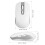 Wireless Mouse Rechargeable Mouse Laptop Mouse Portable Optical Mouse Adjustable Sensitivity Computer Mouse 5