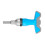 T-Type Screwdriver Handle 2-In-1 Batch Ratchet Driver 4mm 6.35mm Hex Adapter 7