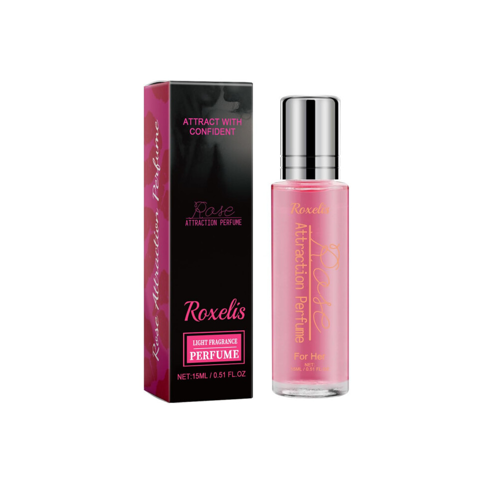 Rose Perfume for Women with Romantic Floral Roll On Oil and LongLasting Rose Essence