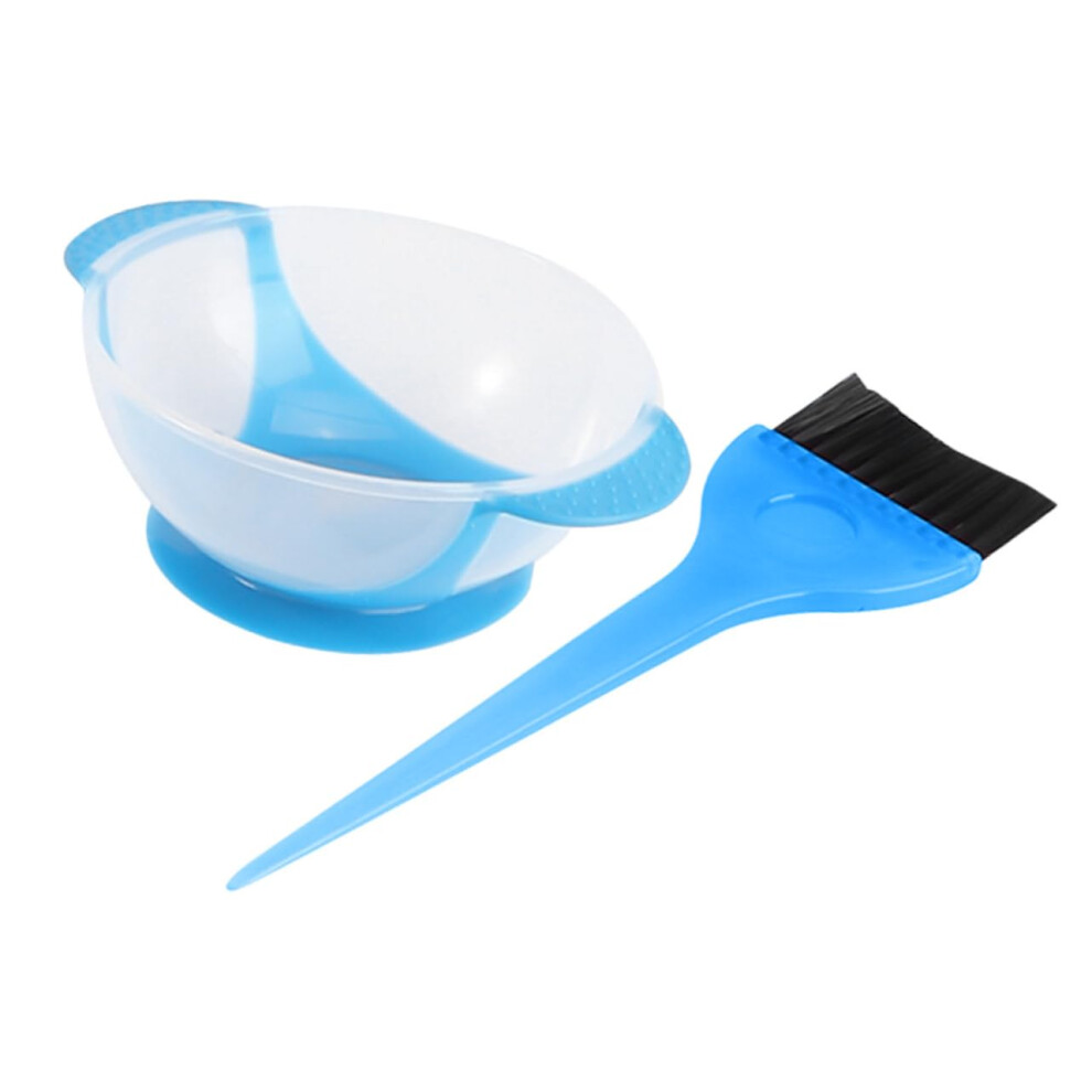 Hair Dye Bowl and Brush Set with Suction Base, EasyClean Hair Coloring Kit for Salon or Home