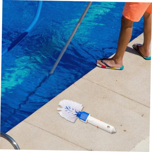 Swimming Pool Brush Handheld Corner Scrubber for Efficient Pool Cleaning and Maintenance 2