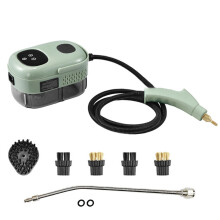 Handheld Steam Cleaner 2500W Pressure Temperature with Touch Screen for Kitchen and Bathroom Cleaning