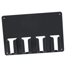 Wall Mounted Clipper Holder and Salon Tool Organizer for Barber Trimmer Storage Rack