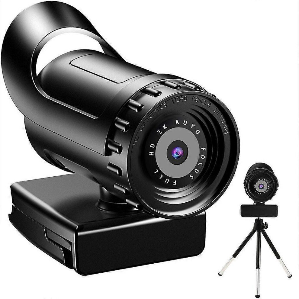 (As Show, B) Webcam 2K 4K Computer Camera Built-In Microphone High Definition For Broadcast 3364096778326