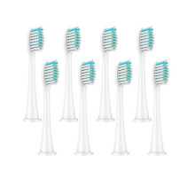 8-Pack Replacement Heads for compatible with Philips Sonicare Series 3, 6, 9 White