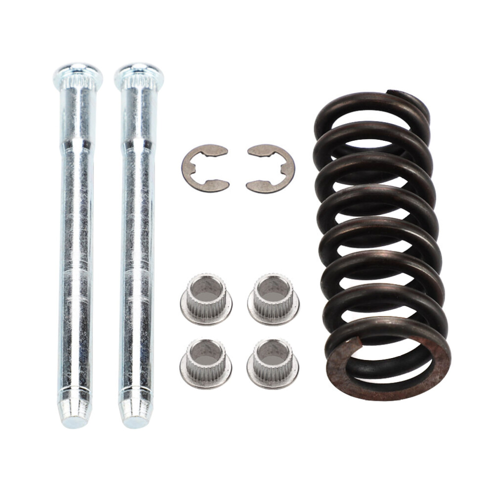 Morechioce Door Hinge Bushing Kit Iron Automotive Front Door Hinge Repair Fixing Kit With Spring Compatible For 94-04 S10 Gmc S15 9180479544906