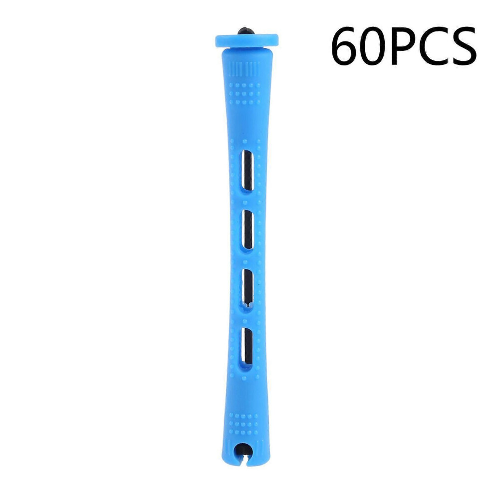 (As Show, Yellow) 60Pcs Hair Perm Rods Cold Wave Rod Plastic Perming Rods Curlers Hair Rollers For Salon Home Hairdressing Styling Tools 5213747886850
