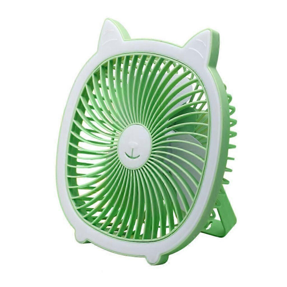 (As Show, White) Usb Fan Rechargeable Desktop Air Cooler Mini Quiet Hanging Ceiling Fans 3364096797600