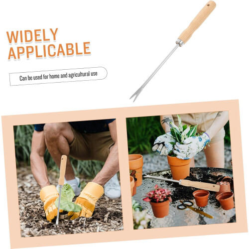 Ergonomic Dandelion Weed Puller with Lightweight Handle for Easy Root Removal and Gardening Use 1