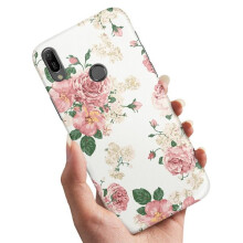 Compatible with Samsung Galaxy A40 - Case/Mobile Case Retro Flowers