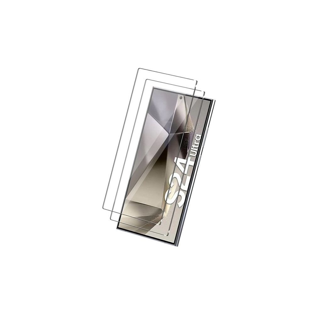 2Pcs Compatible With Samsung Galaxy S24 Ultra - Screen Protector Tempered Glass Transparent 9130661659147