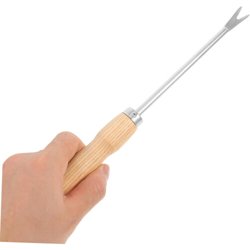 Ergonomic Dandelion Weed Puller with Lightweight Handle for Easy Root Removal and Gardening Use 2