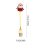 Stainless Steel Fork Creationary Christmas Tableware Coffee Fork Dessert Fork Gift Box Set 3