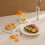 Stainless Steel Fork Creationary Christmas Tableware Coffee Fork Dessert Fork Gift Box Set 4