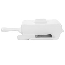 Butter Dish with Lid Container Fridge Imitation Ceramic