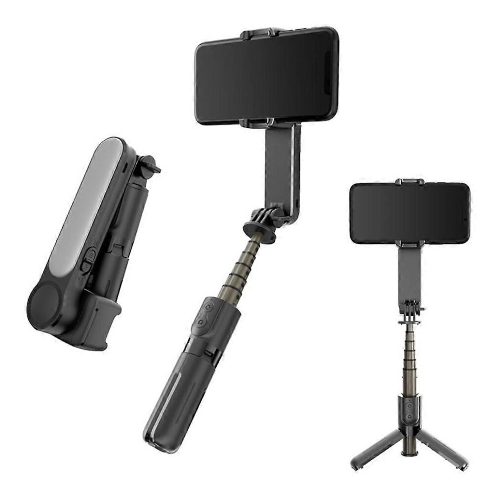 (As Show, White) Gimbal Stabilizer For Smartphone Live Video With 360 Remote Control Rotation 5213747831409