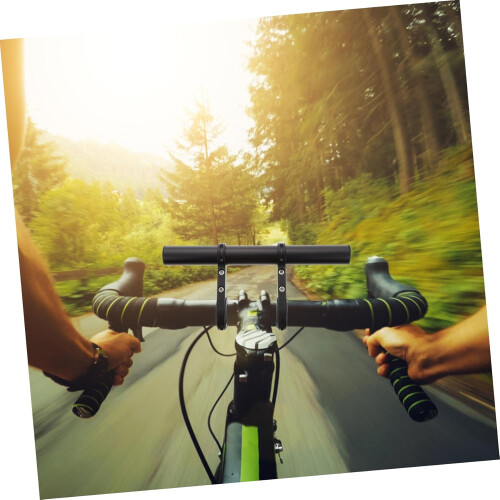 Bike Handlebar Extender Lightweight Durable Bracket for Extra Mounting Space and Accessories 2