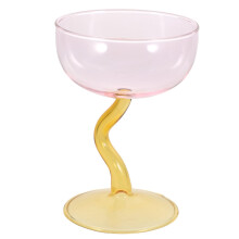 Glass Dessert Bowls 6oz Footed Cups Clear Elegant Design for Ice Cream Pudding and Parties