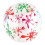 Inflatable Beach Ball with Bright Creative Pattern for Pool and Beach Fun, Transparent Elastic Design 1