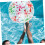 Inflatable Beach Ball with Bright Creative Pattern for Pool and Beach Fun, Transparent Elastic Design 2