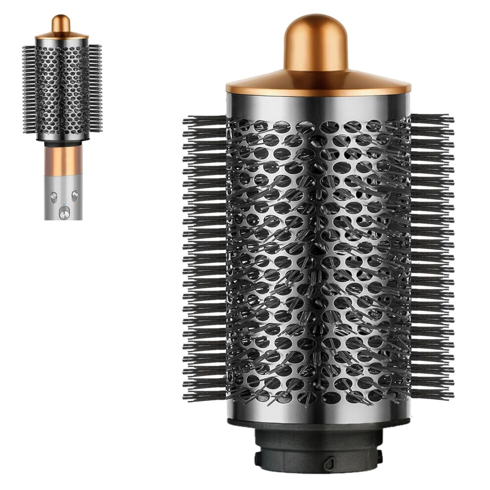 Large Round Volumizing Brush Attachment with RootLifting Comb and 360 Airflow for Dyson Airwrap