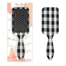 Paddle Hair Brush with Soft Bristles for Wet or Dry Hair, Detangling Paddle Brush for All Hair Types