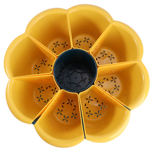 rotating fruit platter vegetable drain basket detachable