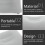 Inflatable Grey PVC Camping Pillow Portable Outdoor Rest Tool 8