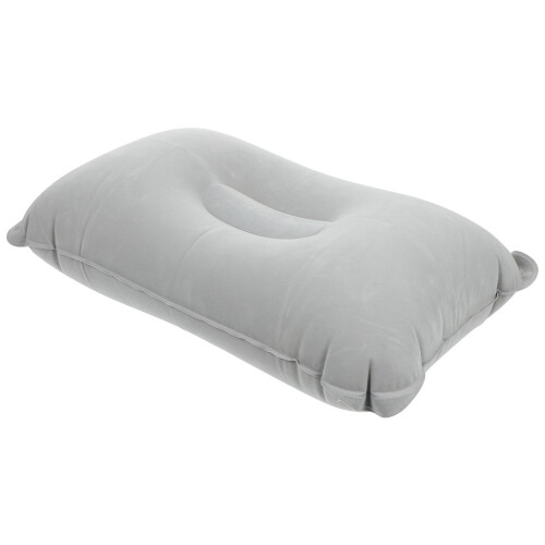 Inflatable Grey PVC Camping Pillow Portable Outdoor Rest Tool 2