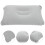 Inflatable Grey PVC Camping Pillow Portable Outdoor Rest Tool 5
