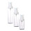 3St Transparante Plastic Spuitfles Herbruikbare Mist 80-150 Ml 4