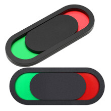 2Stk Acryl Türschilder Statusanzeige Für Büro Und Bad Schwarz