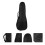 Schwarze Tragbare Ukulele Tasche Aus Leichtem Oxfordstoff 3