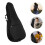 Schwarze Tragbare Ukulele Tasche Aus Leichtem Oxfordstoff 5