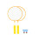 1 Set Badmintonschläger Mit Bällen Für Kinder 11