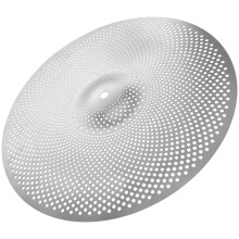 Silber Mute Becken Aus Legierung Für Jazz Drum Set Ersatzteil