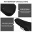 Schwarze Tragbare Ukulele Tasche Aus Leichtem Oxfordstoff 11