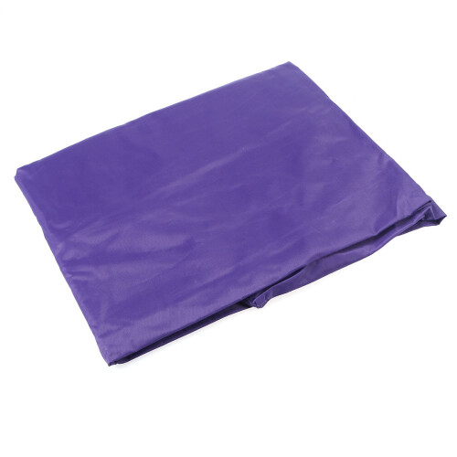 Paarse Waterdichte Fietsregenponcho Met Windbescherming