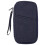 Navy Draagbare Paspoort Wallet Reis Documenten Organizer 1