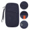 Navy Draagbare Paspoort Wallet Reis Documenten Organizer 3
