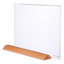 Acryl Displayständer Holzrahmen Menühalter Für Laden