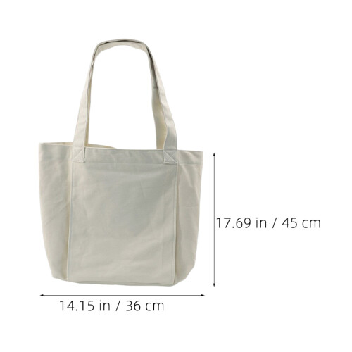 Yogamat Draagtas Canvas Beige Multifunctionele Opbergzak 1