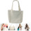 Yogamat Draagtas Canvas Beige Multifunctionele Opbergzak 4