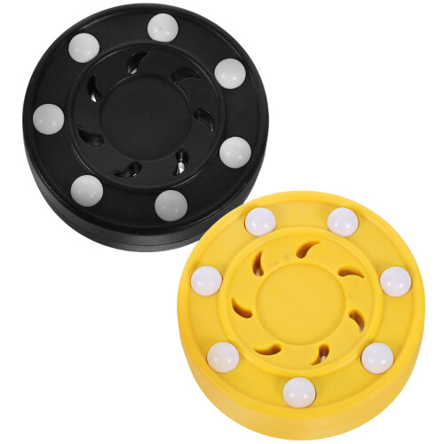 2St Multi PP Roller Hockey Puck Voor Training En Wedstrijdgebruik