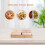 Ceramic Dried Fruit Serving Plate Home Use 1 Set 7.6x4 In 6