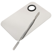 Stainless Steel Makeup Mixing Blending Spatula Tools