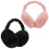2St Dames Oorwarmers Warme Pluche Earmuffs Vouwbare Polyester 6