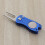Lichtgewicht Inklapbare Ball Divot Tool En Markeerder Blauw 5